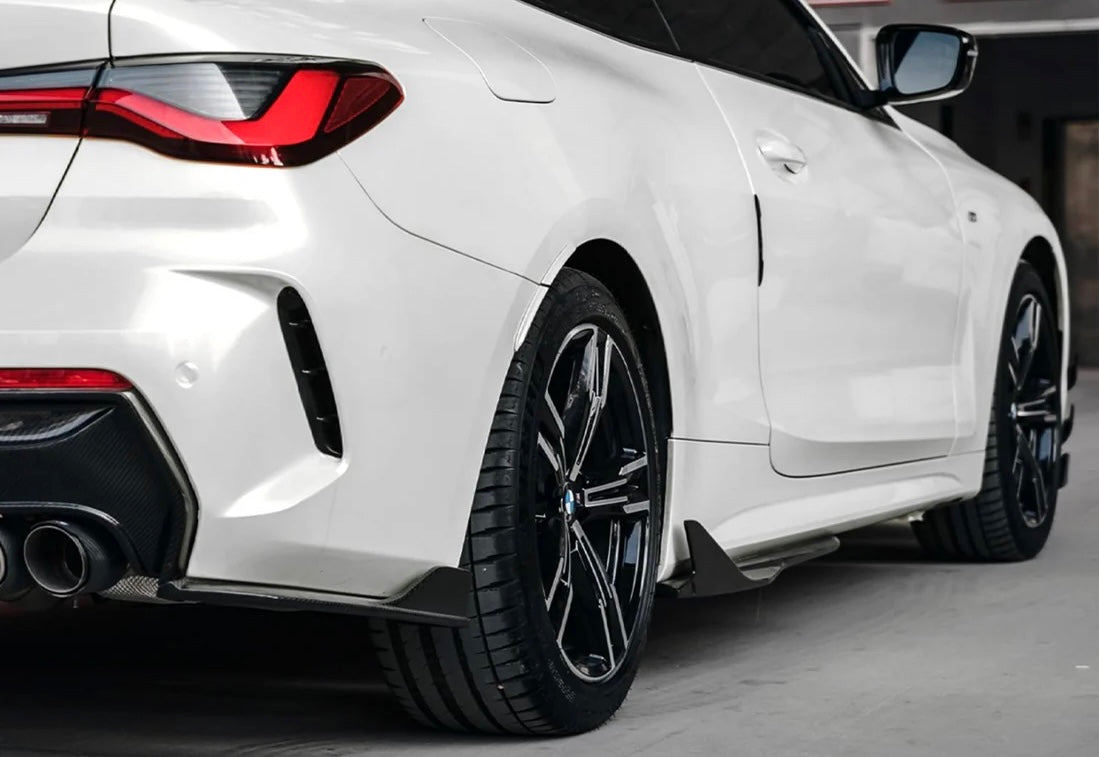 2021+ BMW G22 / G23 Dry Carbon Fiber Side Skirts