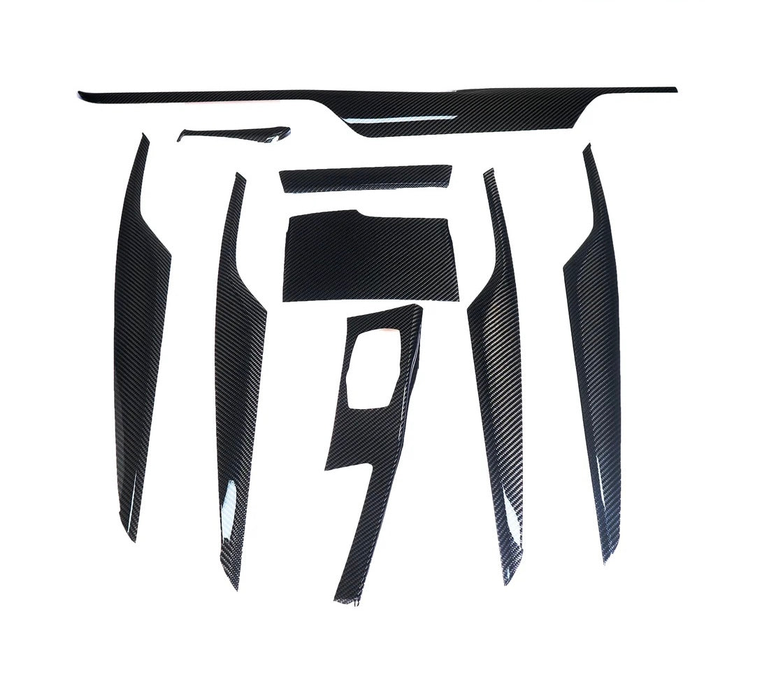 2017–2023 BMW G30 / F90 Carbon Fiber Interior Trim Kit