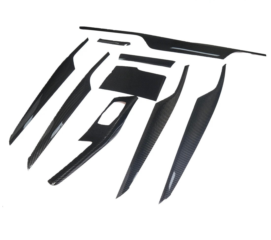 2017–2023 BMW G30 / F90 Carbon Fiber Interior Trim Kit
