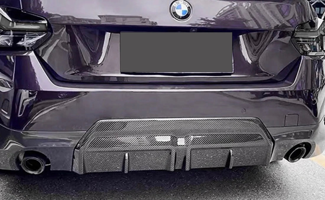 2022+ BMW G42 240i Dry Carbon Fiber M Performance Style Diffuser