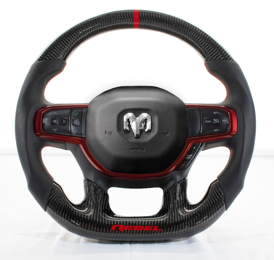 2019+ 5th Gen Dodge Ram 1500/2500/3500 Custom Steering Wheel NON TRX