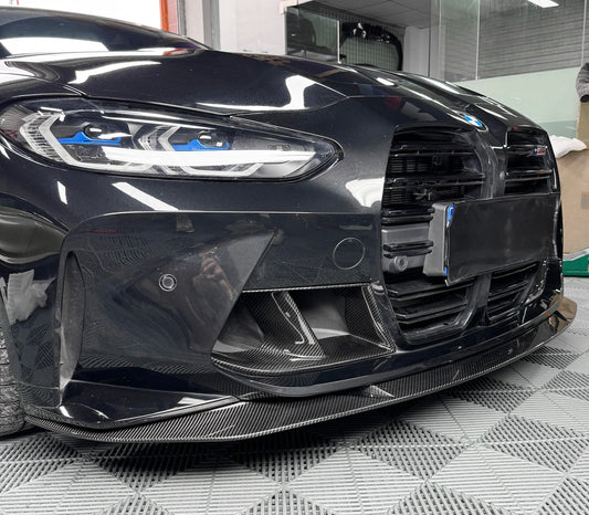 BMW G80 / G81 / G82 / G83 Dry Carbon Fiber MHC 1 Piece Front Lip