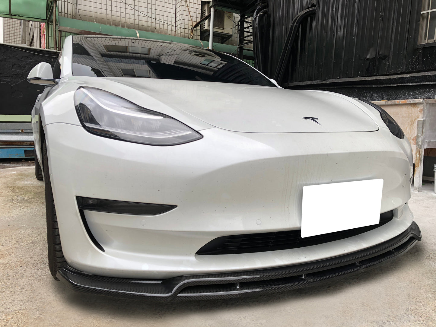 2017+ Tesla Model 3 MX2 Carbon Fiber Lip