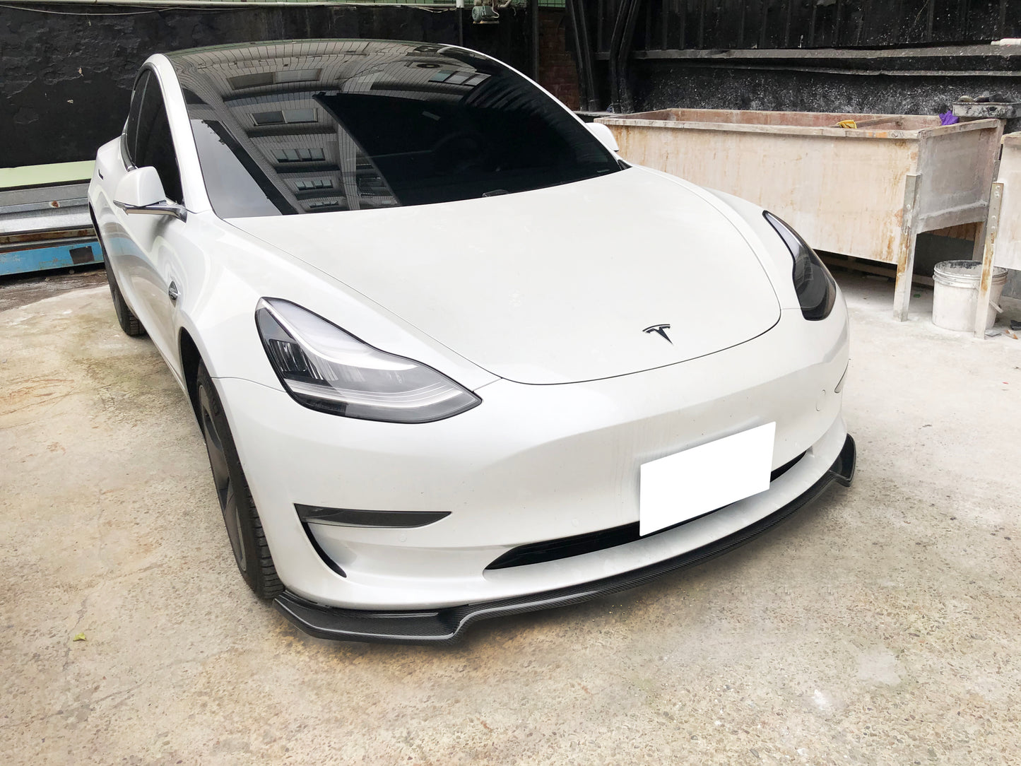 2017+ Tesla Model 3 MX1 Carbon Fiber Lip