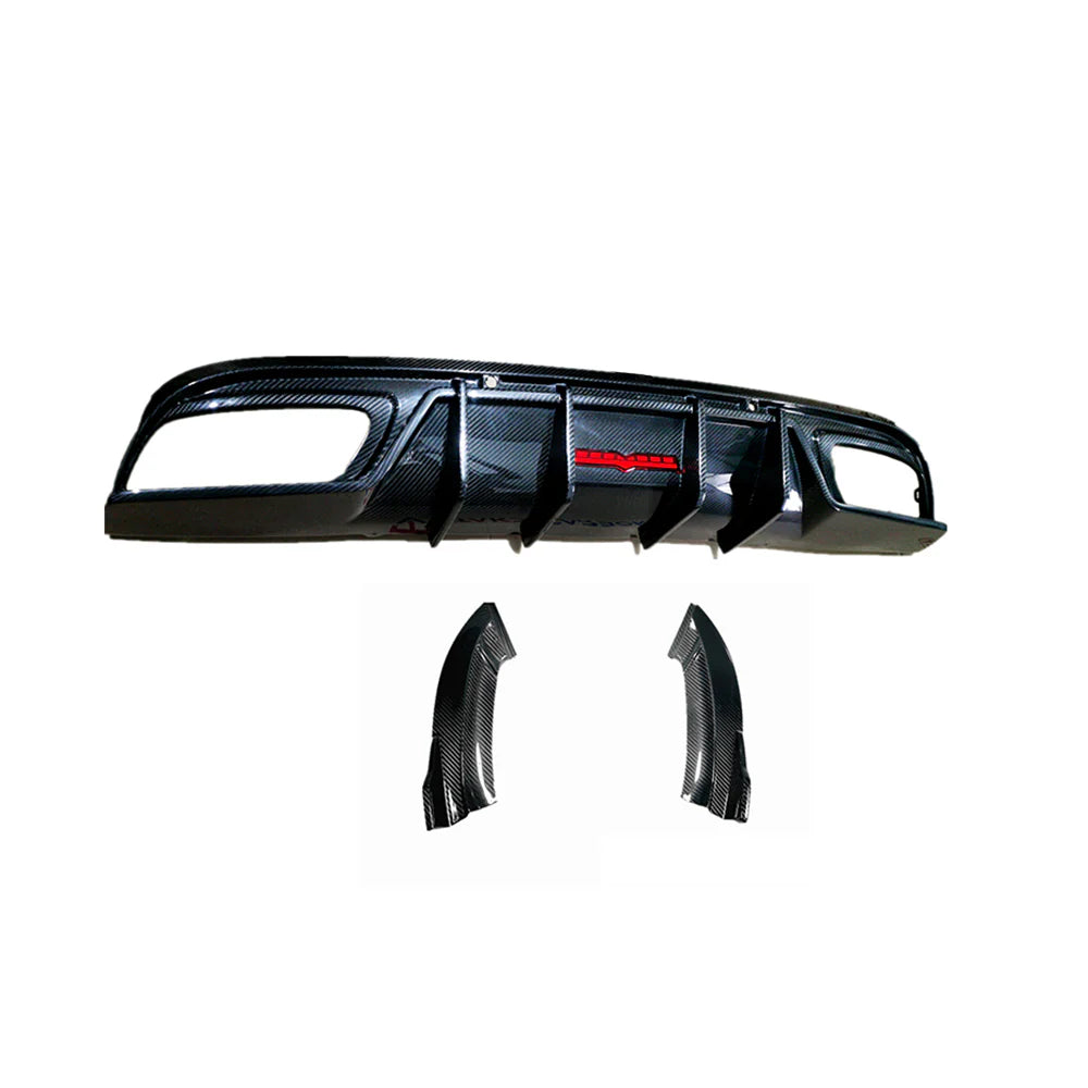 Mercedes Benz AMG C63 Dry Carbon Fiber Rear Diffuser