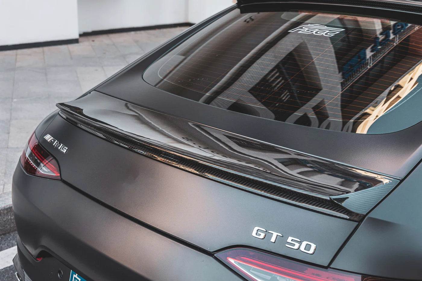 Mercedes Benz AMG GT50 Dry Carbon Fiber Trunk Deck Spoiler