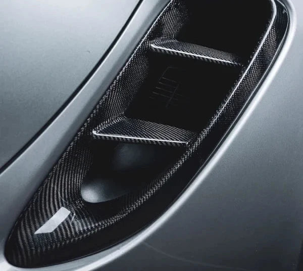 2016–2024 Porsche 718 Boxster / GT4 RS Dry Carbon Fiber Rear Fender Air Inlet