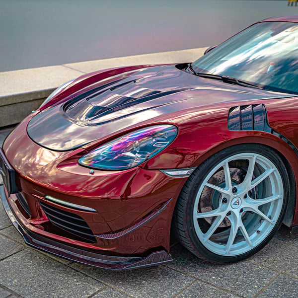 2016–2024 Porsche 718 Cayman / Boxster Dry Carbon Fiber Hood