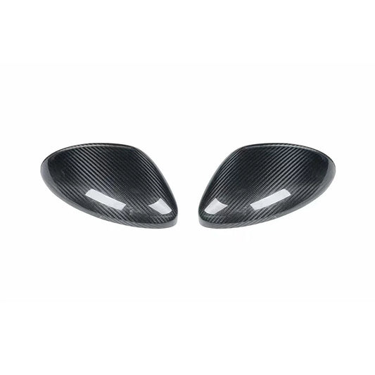 2016–2024 Porsche 718 Cayman / Boxster Dry Carbon Fiber Mirror Caps