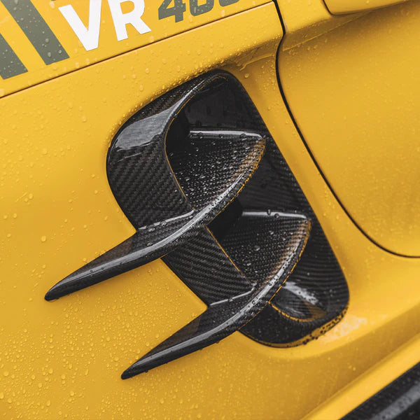 2016–2024 Porsche 718 Cayman / Boxster Dry Carbon Fiber Rear Fender Air Inlet