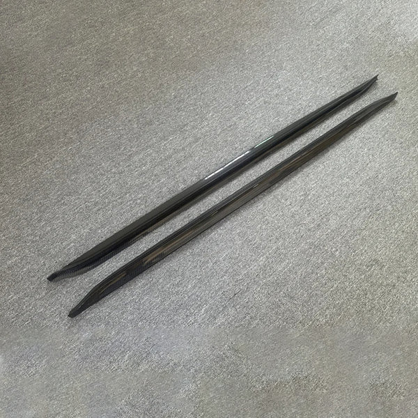 2016–2024 Porsche 718 Cayman / Boxster Dry Carbon Fiber Side Skirt Extensions