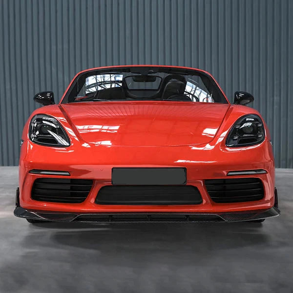 2016–2024 Porsche 718 Cayman / Boxster 982 Dry Carbon Fiber Lip