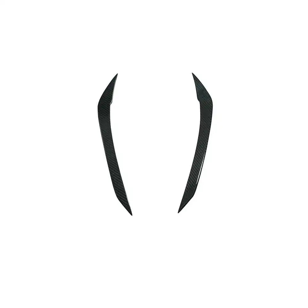 2016–2024 Porsche 718 Dry Carbon Fiber Front Bumper Canards