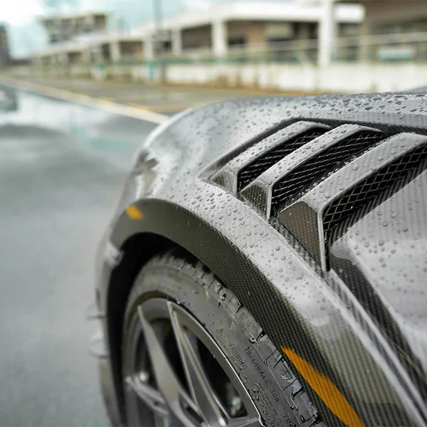 2020+ Porsche 911 / 992 Turbo S Dry Carbon Fiber Front Fenders