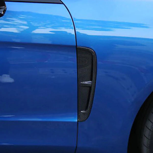 2017–2023 Porsche 971 Panamera E-Hybrid / GTS / Turbo Dry Carbon Fiber Front Fender Trim