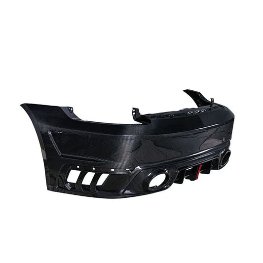 2020+ Porsche 992 Turbo / Turbo S Dry Carbon Fiber Rear Bumper & Diffuser