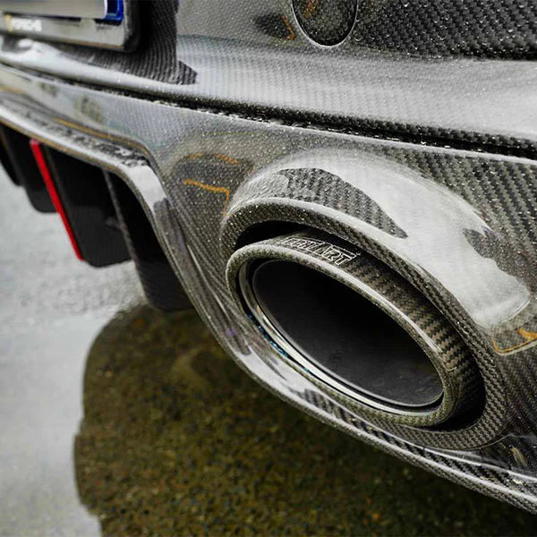 2020+ Porsche 992 Turbo / Turbo S Dry Carbon Fiber Rear Bumper & Diffuser