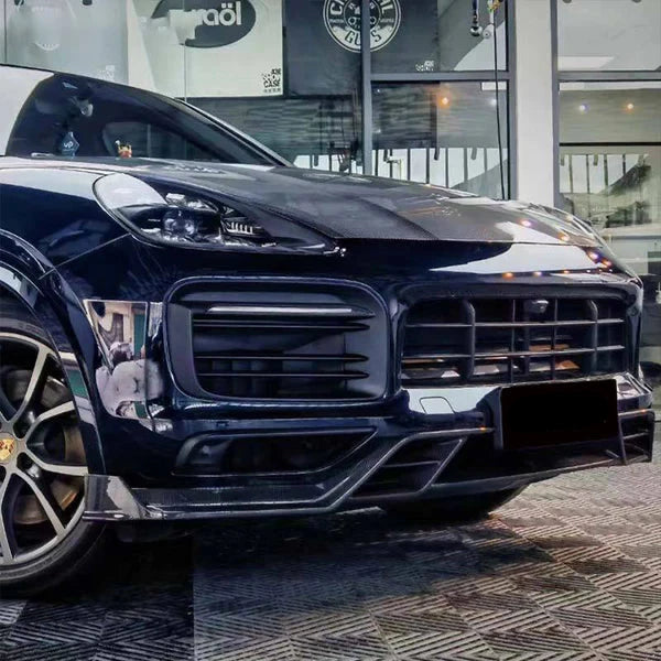 2020+ Porsche Cayenne Coupe Dry Carbon Fiber Front Lip