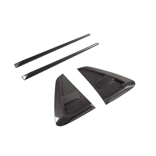 2020+ Porsche Cayenne Coupe Turbo Dry Carbon Fiber Front Fender Trim