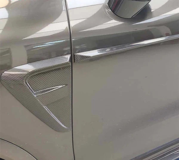 2020+ Porsche Cayenne Coupe Turbo Dry Carbon Fiber Front Fender Trim