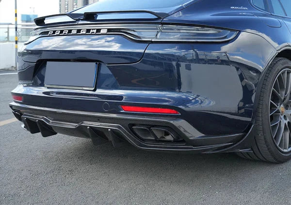 2020+ Porsche Cayenne Coupe Turbo Dry Carbon Fiber Rear Diffuser