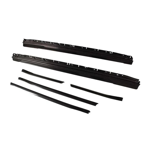 2018–2024 Porsche Cayenne Coupe Turbo Dry Carbon Fiber Side Skirts