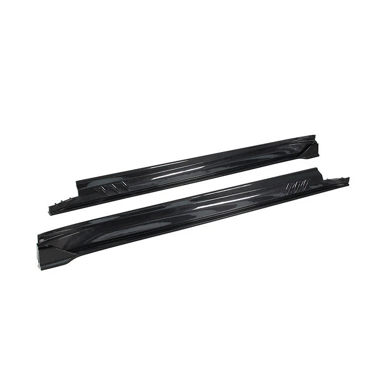 2020+ Porsche Taycan / Taycan Cross Turismo Dry Carbon Fiber Side Skirts