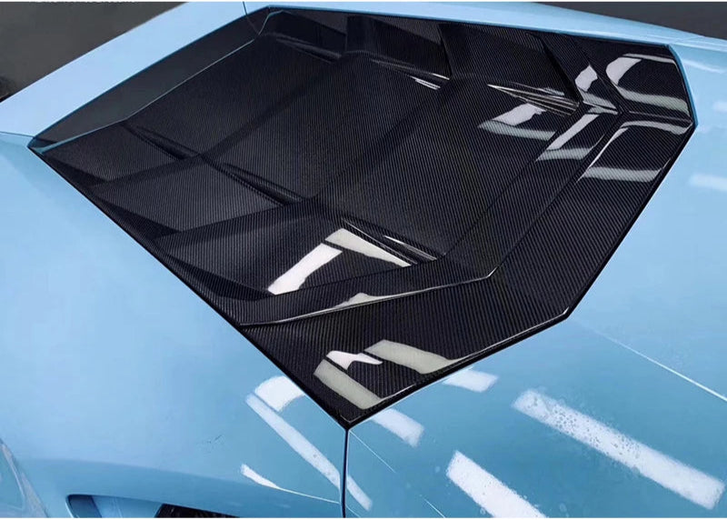 2015+ Lamborghini Huracan Dry Carbon Fiber Engine Cover