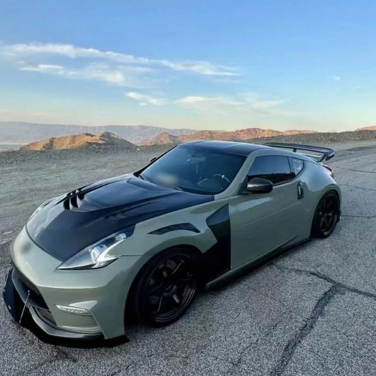 2009+ Nissan 370z MBJ Style Carbon Fiber Hood