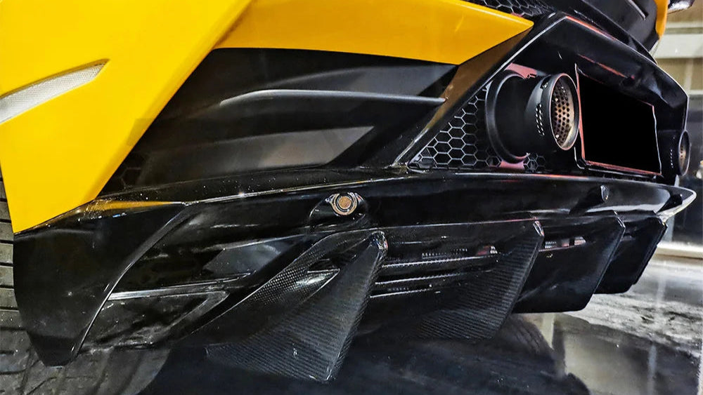 2019+ Lamborghini Huracan EVO GT Dry Carbon Fiber Rear Diffuser