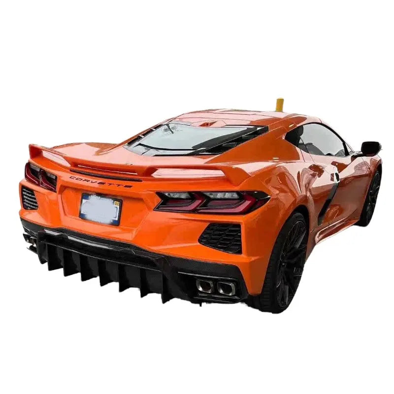 2020+ Chevrolet Corvette C8 Carbon Fiber Rear Diffuser