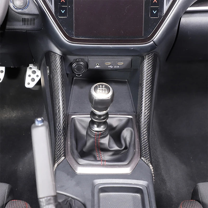 2022+ Subaru WRX Carbon Fiber Gear Shifter Trim Pieces