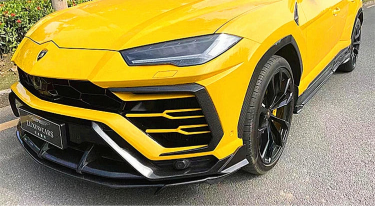 2018+ Lamborghini URUS Top Car Style Dry Carbon Fiber Front Lip