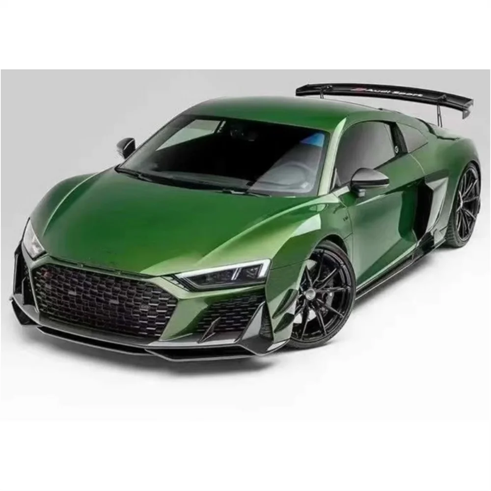 2019+ Audi R8 Capristo Style PrePreg Dry Carbon Fiber Side Skirts