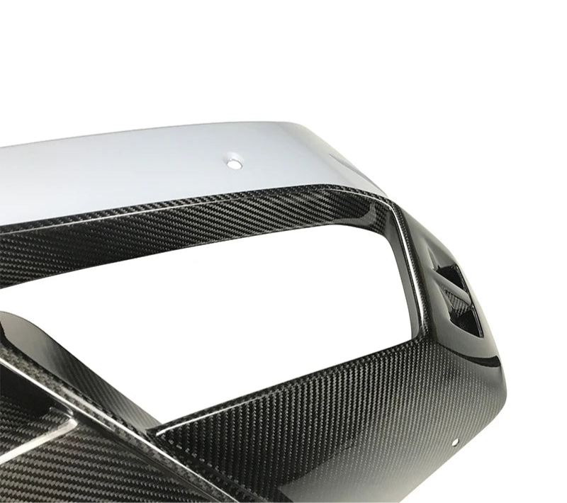 2015+ Lamborghini Huracan LP580 LP610 Half DRY Carbon Fiber Rear Bumper