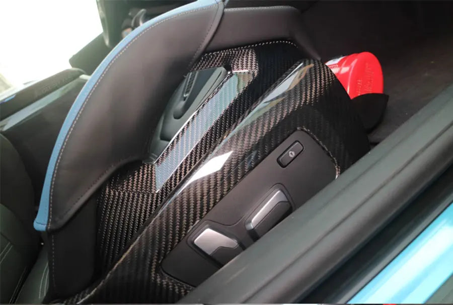 2021+ BMW G87/G80/G82 Carbon Fiber Seat Side Panel