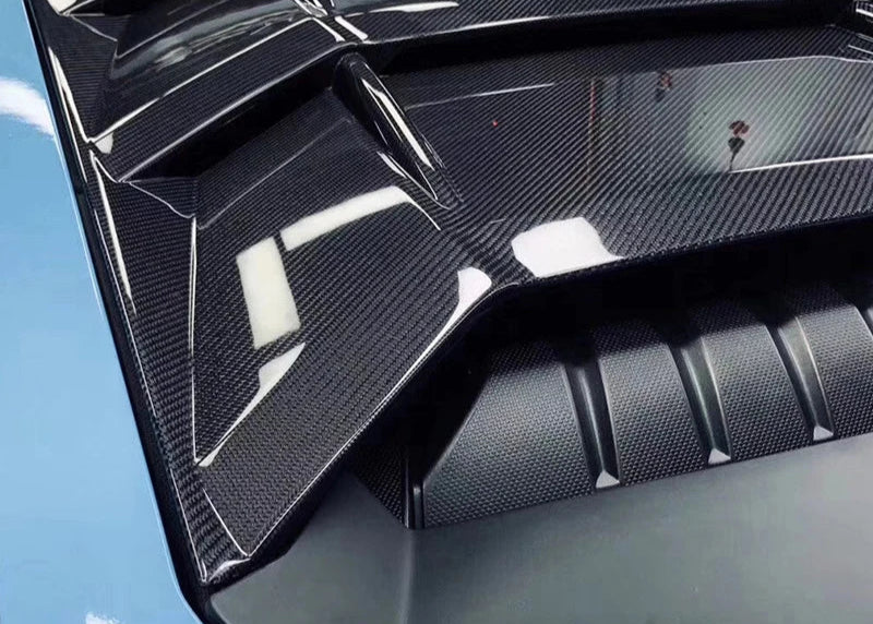 2015+ Lamborghini Huracan Dry Carbon Fiber Engine Cover