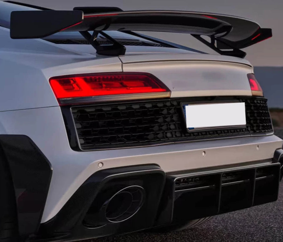 2016+ Audi R8 Audi Performance Style Dry PrePreg Carbon Fiber Rear Diffuser