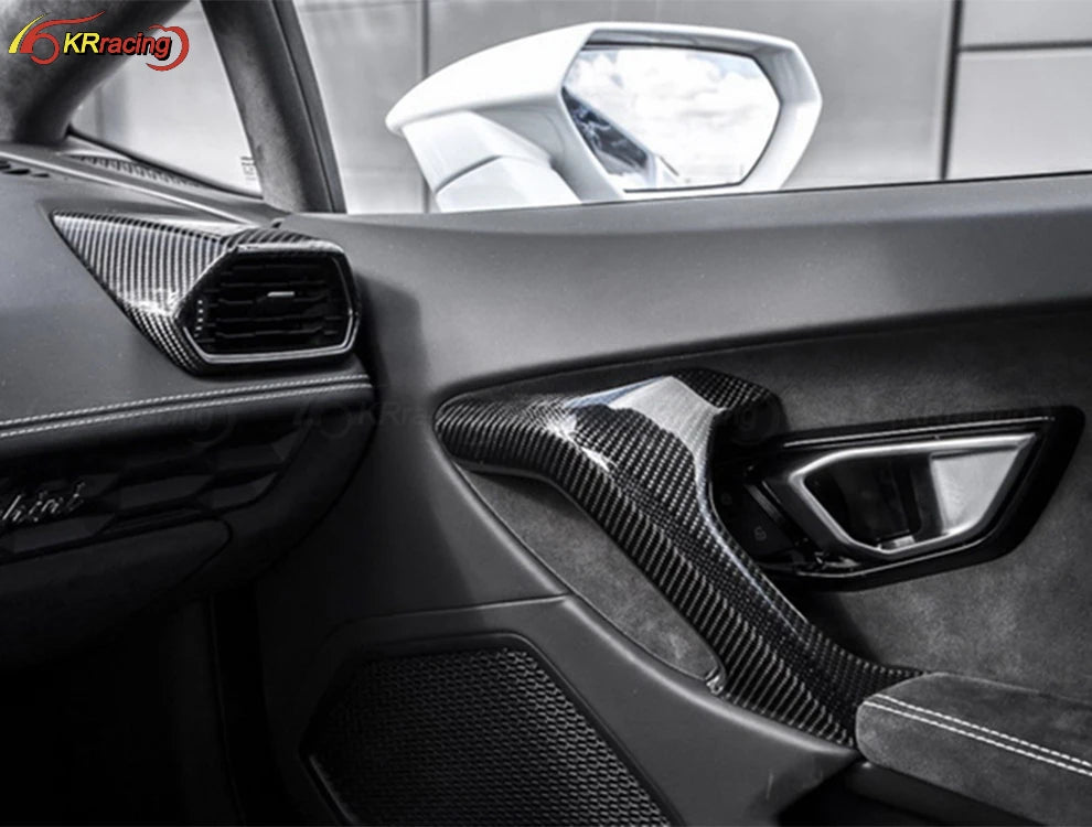 2015+ Lamborghini Huracan LP580 LP610 Dry PrePreg Carbon Fiber Interior Replacement Trim Pieces