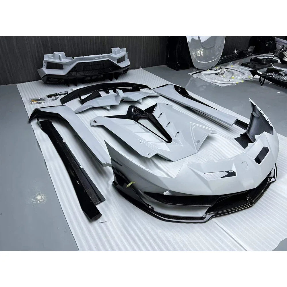 2011+ Lamborghini LP700 LP720S SVJ Dry Carbon Fiber S16 Style Body Kit