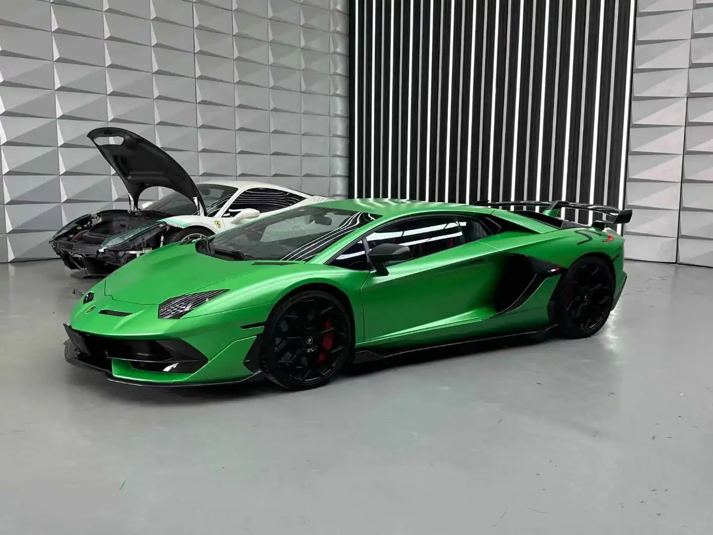 2011+ Lamborghini LP700 LP720S SVJ Dry Carbon Fiber S16 Style Body Kit