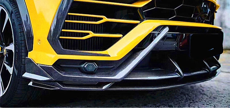 2018+ Lamborghini URUS Top Car Style Dry Carbon Fiber Front Lip