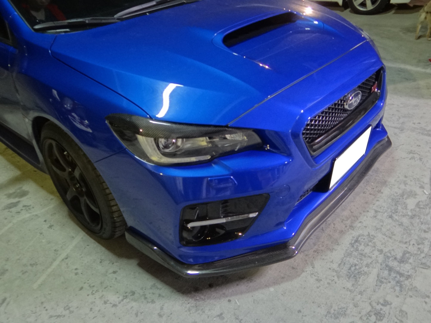 2015-2017 SUBARU WRX / STI CS Style Carbon Fiber Front Lip