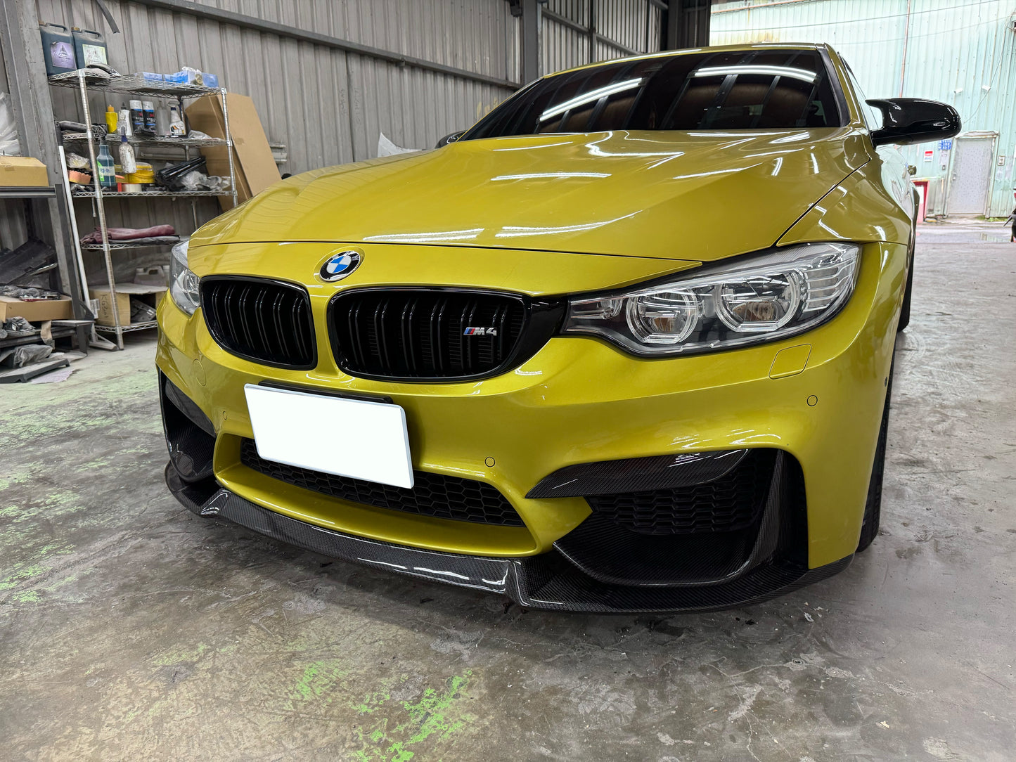 2015-2020 F80 M3 / F82 M4 CS2 STYLE CARBON FIBER FRONT LIP