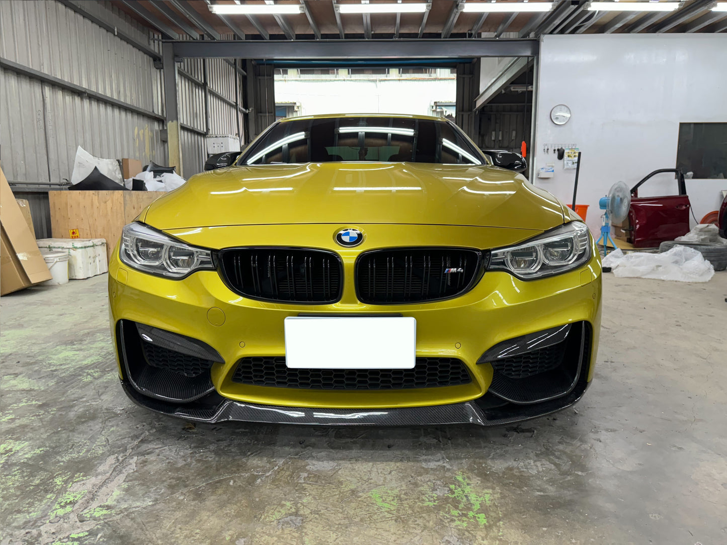 2015-2020 F80 M3 / F82 M4 CS2 STYLE CARBON FIBER FRONT LIP