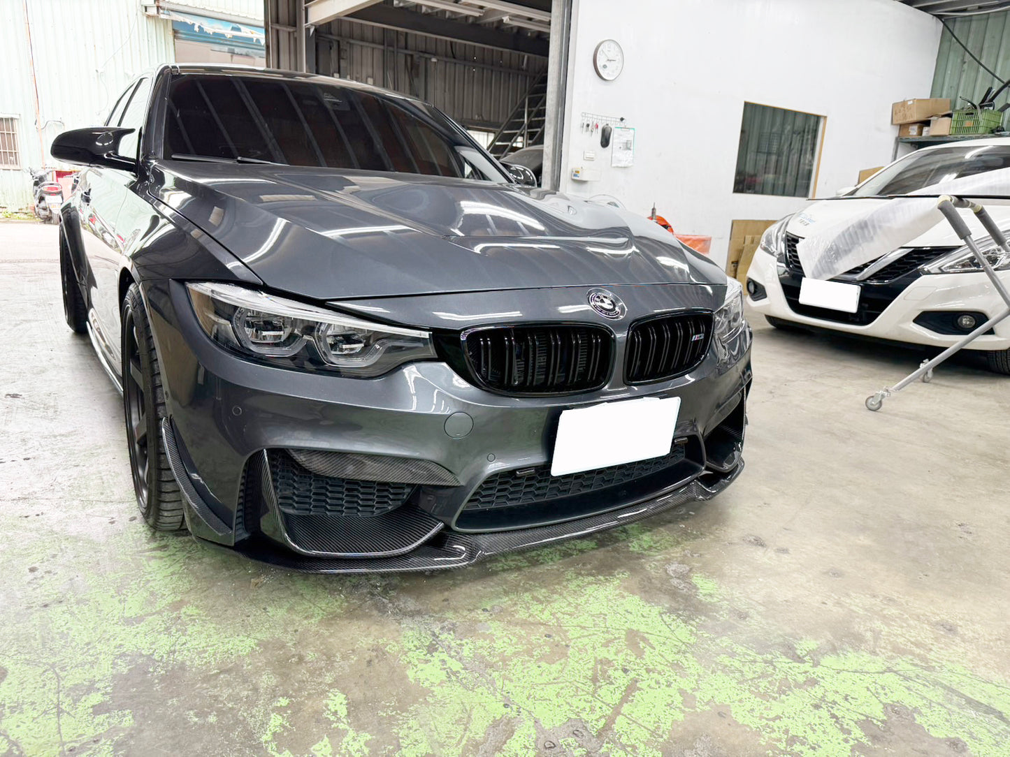 2015-2020 F80 M3 / F82 M4 ORIGINAL CS STYLE CARBON FIBER FRONT LIP