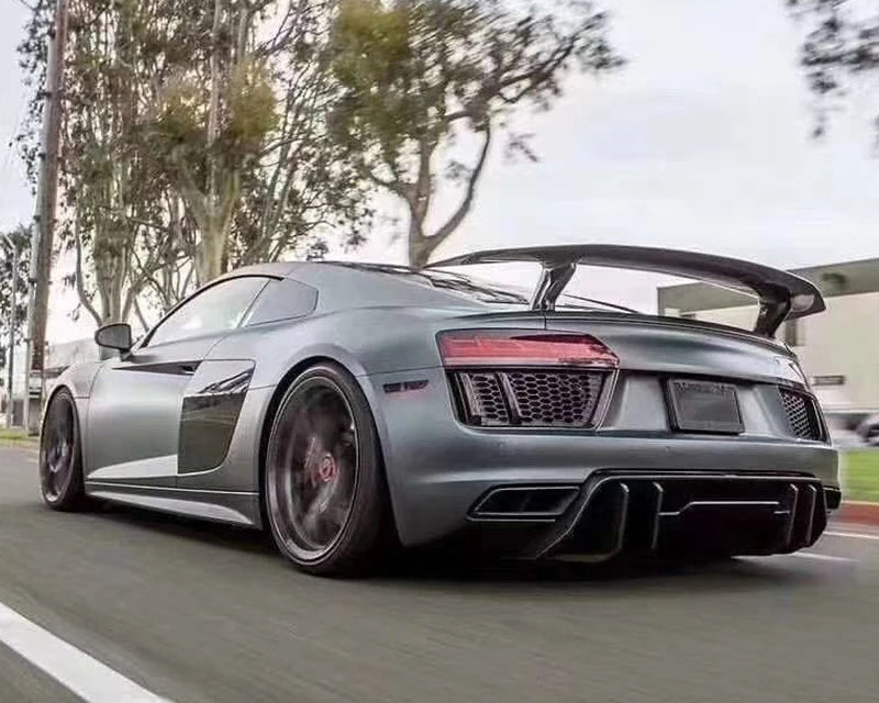 2016-2023 Audi R8 Vorsteiner Style Dry Carbon Fiber Kit (Lip, Rear Diffuser & Spoiler)