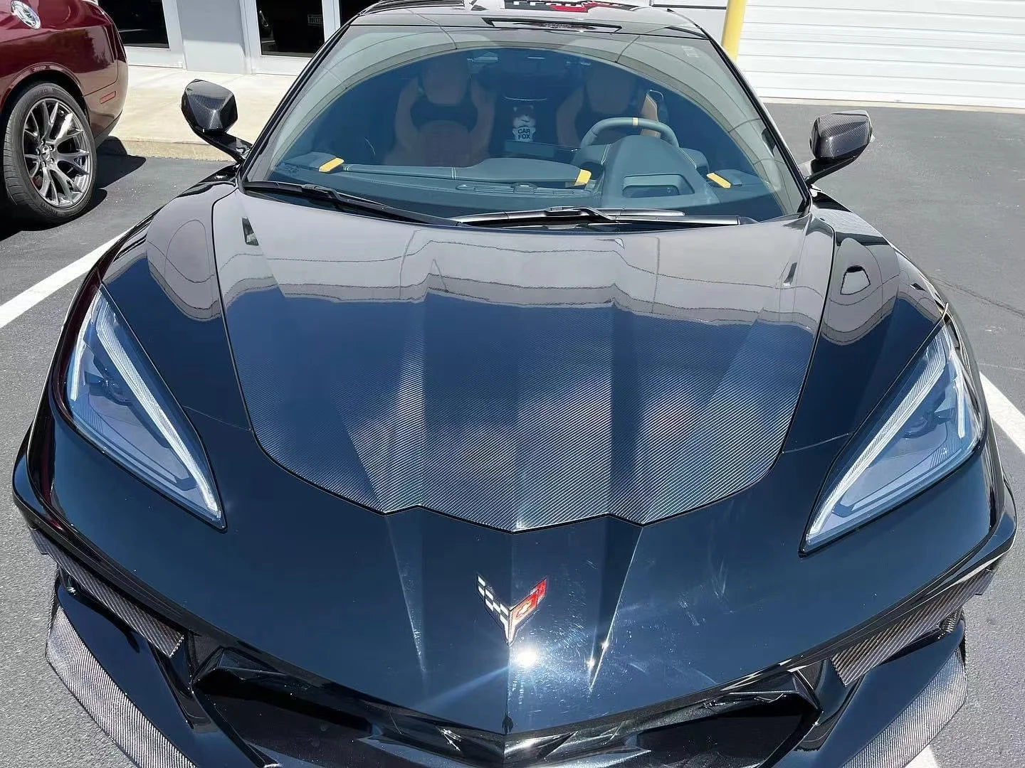 2020+ Chevrolet Corvette C8 Oem Style Carbon Fiber Hood