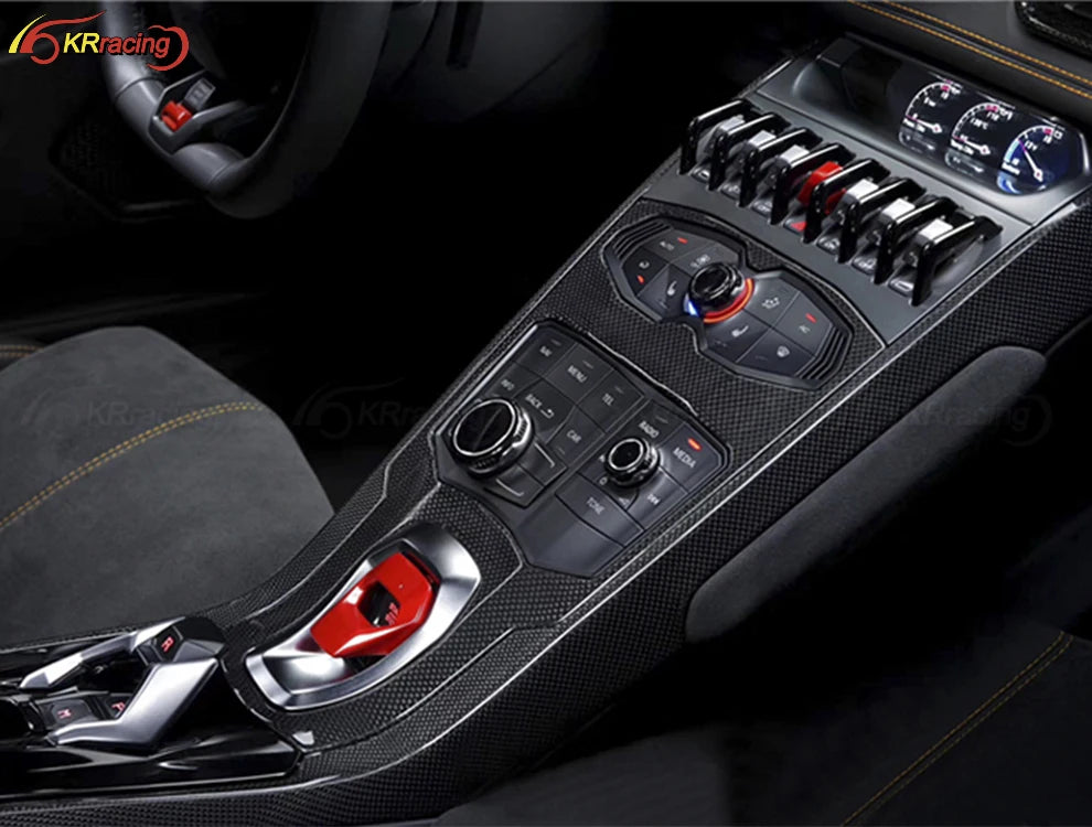 2015+ Lamborghini Huracan LP580 LP610 Dry PrePreg Carbon Fiber Interior Replacement Trim Pieces