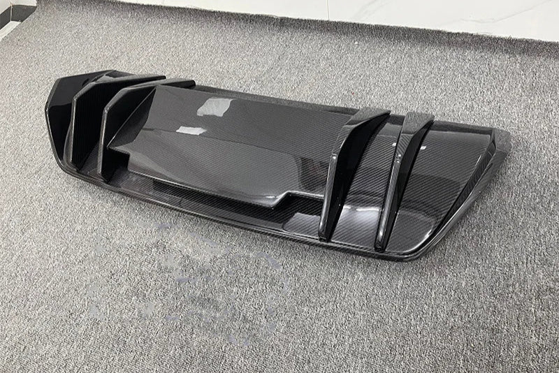 2016-2023 Audi R8 Vorsteiner Style PrePreg Dry Carbon Fiber Rear Bumper Diffuser